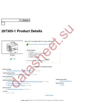 207305-1 datasheet  